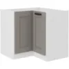 Obrazek Szafka Kuchenna Luna Claygrey/Biały 90x90 Nd 2f Bb