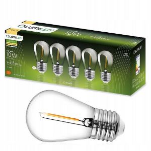 Obrazek Żarówki ST14 FIL 1W E27 100LM 2700K BOX 5