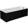 Obrazek Obudowa wanny prostej Uni 180/80 L/P czarna