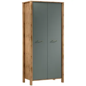 Szafa Indygo S2D dąb wotan-green