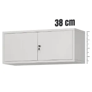 Szafka wisząca Ewa metalowa szary