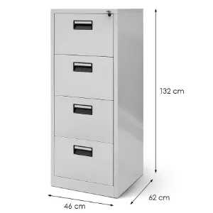 Obrazek Komoda Sara V004 metalowa szary
