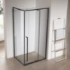 Obrazek Kabina prysznicowa prostokątna Zen 100x80x195 black