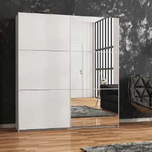 Obrazek Szafa Vigo 120 Biały/Lustro