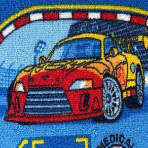 Obrazek Dywan dziecięcy Racers 77 1,0/1,5 niebieski
