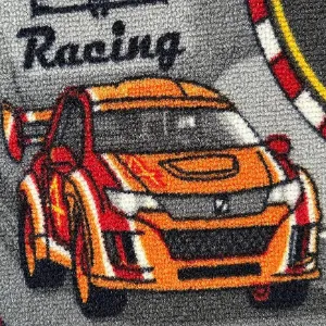 Obrazek Dywan dziecięcy Racers 97 1,0/1,65 szary
