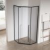 Obrazek Kabina prysznicowa pięciokątna Light 90x90x195 black