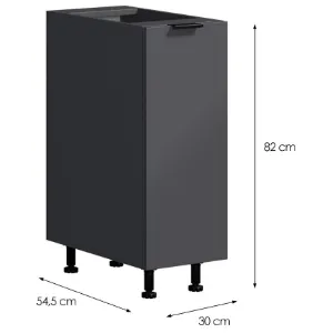 Obrazek Szafka Kuchenna Loft II D30 grafit