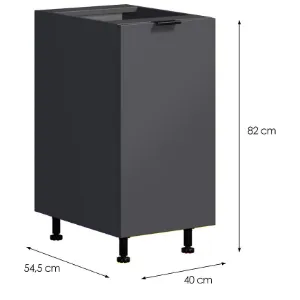 Obrazek Szafka Kuchenna Loft II D40 grafit