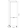 Obrazek Szafka Kuchenna Loft  II D60 grafit