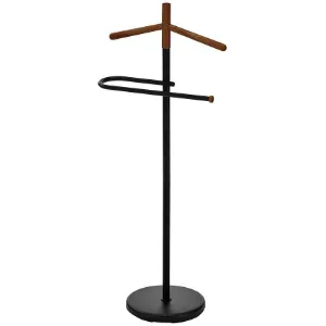 Wieszak Na Marynarkę Gc6679 Czarny/Orzech