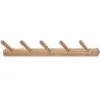 Obrazek Wieszak Drewniany Z Haczykami Gc7316-5 Naturalny
