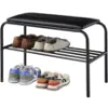 Obrazek Szafka Na Buty Z Siedziskiem Gc7422-1 Czarna