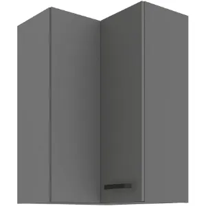 Obrazek Szafka kuchenna NESSA ANTRACYT 60X60 GN-90 2F (90°)