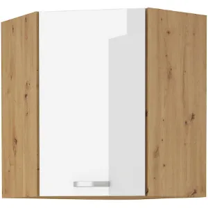 Szafka kuchenna Artisan biały 60X60 GN-72 2F (45°)