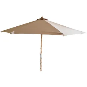 Obrazek Parasol ogrodowy Fie 300 cm beżowy