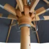 Obrazek Parasol ogrodowy Fie 300 cm szary