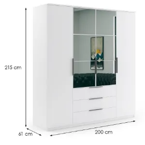 Obrazek Szafa Florencja biały 200x215
