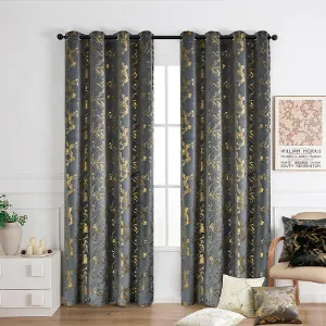 Zasłona na przelotkach KLOE VET427/5/210GSM/140x250 szary