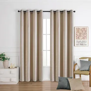 Zasłona na przelotkach SOFI VET476/4/210GSM/140x250 beżowy