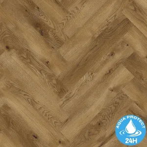 Panele podłogowe wodoodporne jodełka Dąb Classical 8mm AC5 Herringbone WR 63270