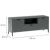 Obrazek Szafka RTV Link A Styles Ls3 Stone Green
