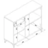 Obrazek Komoda Snobi Sb03 Dąb Craft/Biel Alpejska
