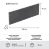 Obrazek Kamień Łupek Black Slate