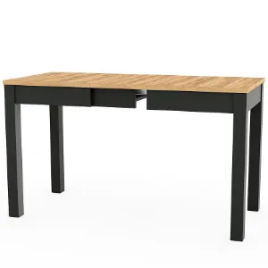 Obrazek Stół rozsuwany Orion 03 dąb craft/czarny
