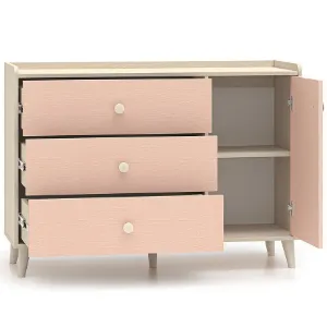 Obrazek Komoda Mevel 05 Piasek Pustyni/Millenial Pink