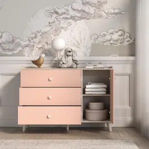 Obrazek Komoda Mevel 05 Piasek Pustyni/Millenial Pink