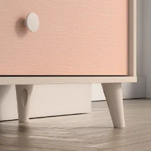 Obrazek Komoda Mevel 06 Piasek Pustyni/Millenial Pink