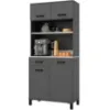Obrazek Buffet Linda Antracyt 80 (NESSA)
