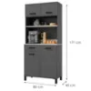 Obrazek Buffet Linda Antracyt 80 (NESSA)