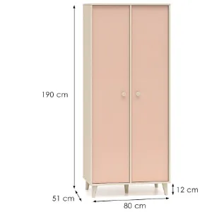 Obrazek Szafa Mevel 02 Piasek Pustyni/Millenial Pink