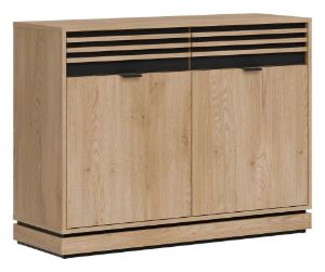 Obrazek Komoda dwudrzwiowa Ferro FE02 z szufladami