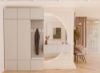 Obrazek Garderoba z podwójną szafą i wieszakiem Hamar III 2SZ1W kaszmir beż