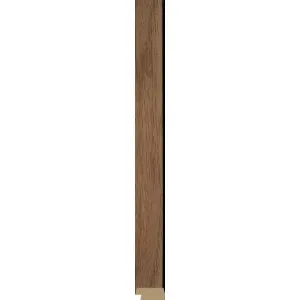 Listwa wykończeniowa prawa MODERN NORMAL Walnut Black 2.65m