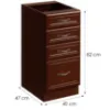 Obrazek Szafka kuchenna Sycylia D40S4 orzech milano