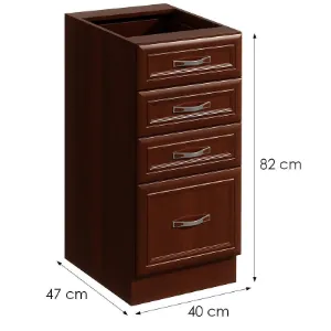 Obrazek Szafka kuchenna Sycylia D40S4 orzech milano