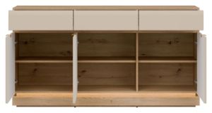 Obrazek Komoda szeroka Milton ML03 z szufladami kaszmir