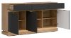 Obrazek Komoda szeroka Milton ML03 z szufladami antracyt