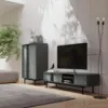 Obrazek Szafka RTV 160 Alsy 9 Aloes/Antracyt