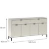 Obrazek Komoda Link A Styles Ls1 Cashmire
