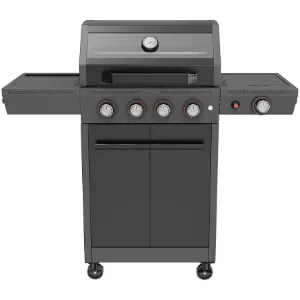 Mercado grill gazowy luxe czarny 4+1  15kw PL