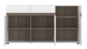 Obrazek Komoda trzydrzwiowa z szufladami Linate 3D-2S TYP 40