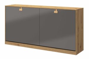 Półkotapczan młodzieżowy, poziomy Index 20 dąb artisan/szary połysk