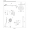 Obrazek System prysznicowy podtynkowy z baterią mechaniczną Y czarny
