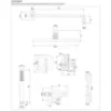 Obrazek System prysznicowy podtynkowy z baterią mechaniczną Y miedź