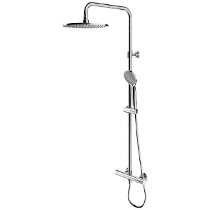 Obrazek System natryskowy z deszczownicą i baterią termostatyczną Y chrom